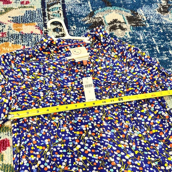 NWT!! Anthropologie 9 of 52 Conversations Pop Potpourri Colloquial Buttondown - Picture 9 of 11